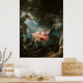 Jean-Honoré Fragonards Schwung Poster (Küche)