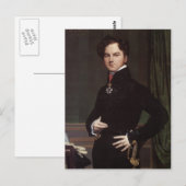 Jean Ingres-Amedee-David, Comte de Pastoret Postkarte (Vorne/Hinten)