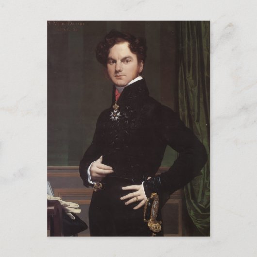 Jean Ingres-Amedee-David, Comte de Pastoret Postkarte (Vorderseite)