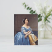 Jean Ingres - Portrait der Princesse de Broglie Postkarte (Stehend Vorderseite)