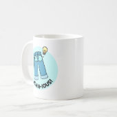 Jean-ious Denim Pants Pun Tasse (Vorderseite Links)