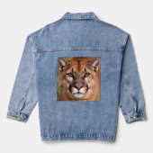 Jean Jacket Image of Florida Panther Jeansjacke (Rückseite)