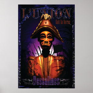 Jean-Jacques Dessalines Schnitzen Poster