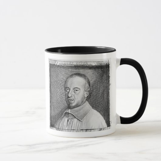 Jean Jacques Olier (1608-57) (Stich) (b/w phot Tasse (Rechts)
