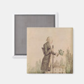 Jean-Jacques Rousseau Ansammlung Herbs Magnet (Vorderseite/Rückseite)