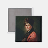 Jean Jacques Rousseau Magnet (Vorderseite/Rückseite)