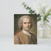 Jean-Jacques Rousseau nach 1753 Postkarte (Stehend Vorderseite)