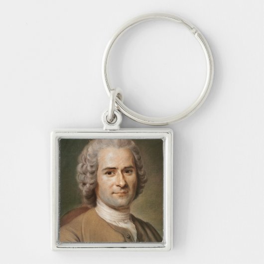Jean-Jacques Rousseau nach 1753 Schlüsselanhänger (Vorne)