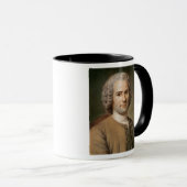 Jean-Jacques Rousseau nach 1753 Tasse (VorderseiteRechts)