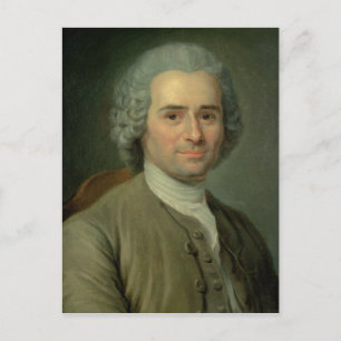 Jean-Jacques Rousseau Postkarte