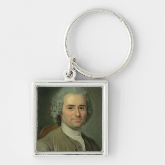 Jean-Jacques Rousseau Schlüsselanhänger (Vorne)
