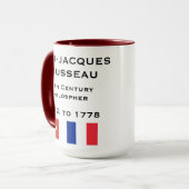 Jean-jacques Rousseau * Tasse (Vorderseite Links)