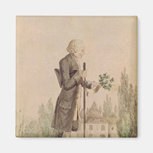 Jean-jacques RousseauAnsammlungs-Kräuter Magnet