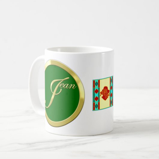 Jean Kaffeetasse (Vorderseite Links)