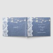 Jean Lace & String Lights Gästebuch (Voll)