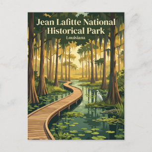 Jean Lafitte National Historical Park and Preserve Postkarte