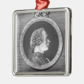 Jean le Rond d'Alembert Silbernes Ornament (Links)