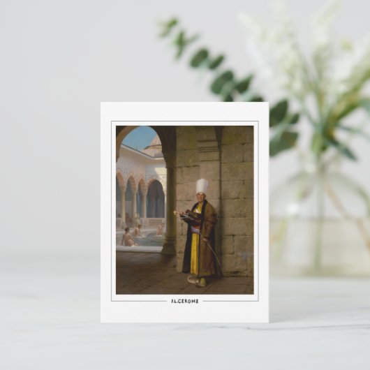 Jean-Léon Gérôme #114 - Fine Art Postcard Postkarte (Stehend Vorderseite)