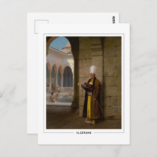 Jean-Léon Gérôme #114 - Fine Art Postcard Postkarte (Vorne/Hinten)