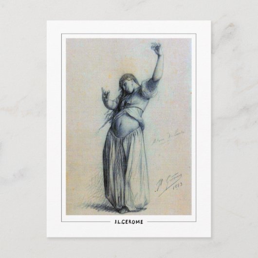 Jean-Léon Gérôme #115 - Fine Art Postcard Postkarte (Vorderseite)