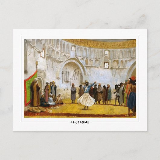 Jean-Léon Gérôme #126 - Fine Art Postcard Postkarte (Vorderseite)