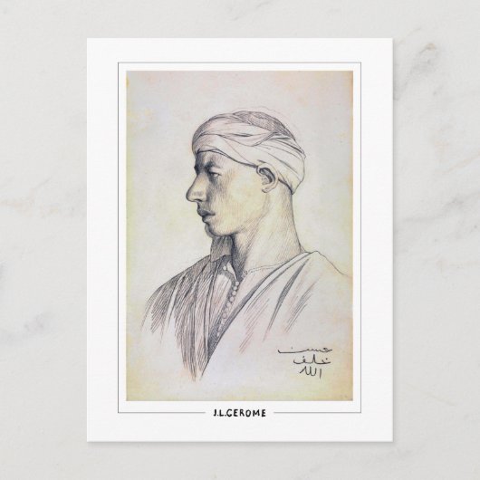Jean-Léon Gérôme #12 - Fine Art Postcard Postkarte (Vorderseite)