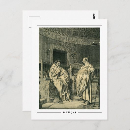 Jean-Léon Gérôme #167 - Fine Art Postcard Postkarte (Vorne/Hinten)