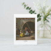 Jean-Léon Gérôme #18 - Fine Art Postcard Postkarte (Stehend Vorderseite)