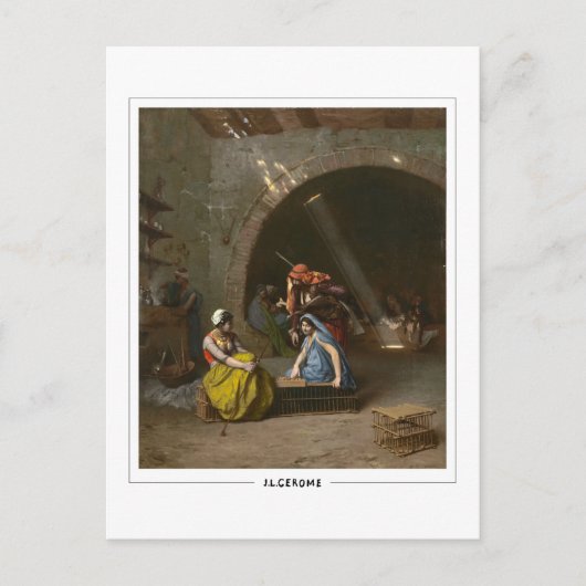 Jean-Léon Gérôme #18 - Fine Art Postcard Postkarte (Vorderseite)