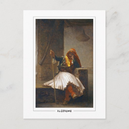 Jean-Léon Gérôme #197 - Fine Art Postcard Postkarte (Vorderseite)