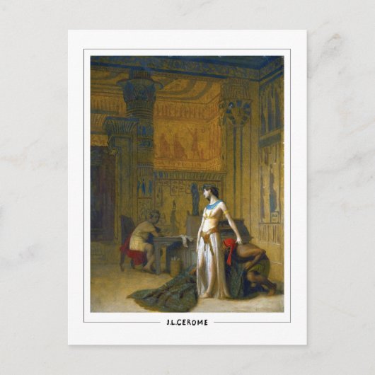 Jean-Léon Gérôme #198 - Fine Art Postcard Postkarte (Vorderseite)