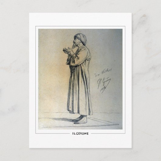 Jean-Léon Gérôme #201 - Fine Art Postcard Postkarte (Vorderseite)