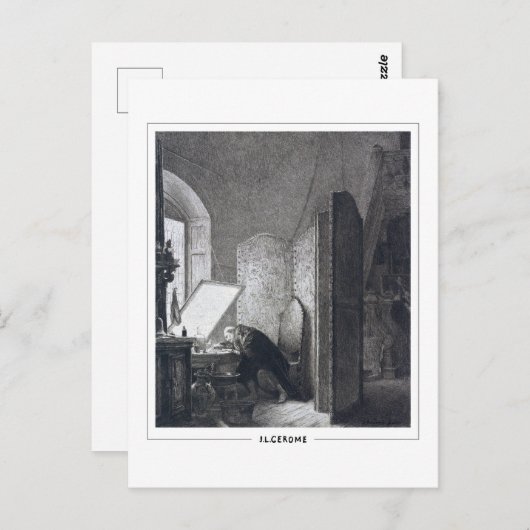Jean-Léon Gérôme #214 - Fine Art Postcard Postkarte (Vorne/Hinten)