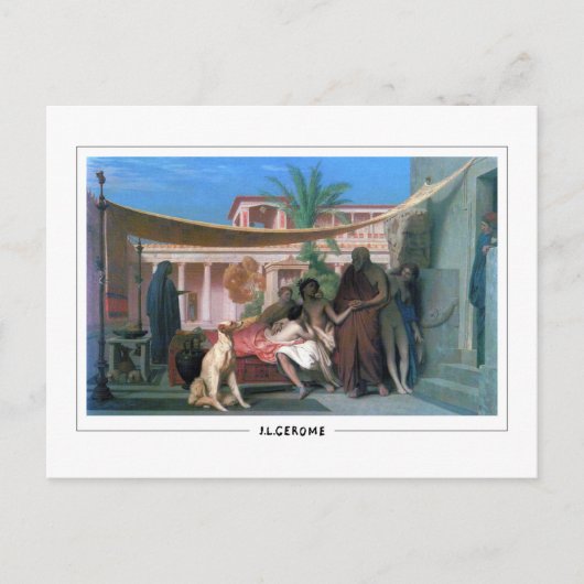 Jean-Léon Gérôme #219 - Fine Art Postcard Postkarte (Vorderseite)