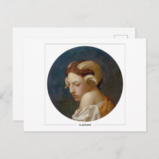 Jean-Léon Gérôme #232 - Fine Art Postcard Postkarte (Vorne/Hinten)
