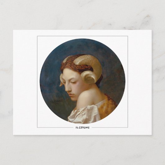 Jean-Léon Gérôme #232 - Fine Art Postcard Postkarte (Vorderseite)