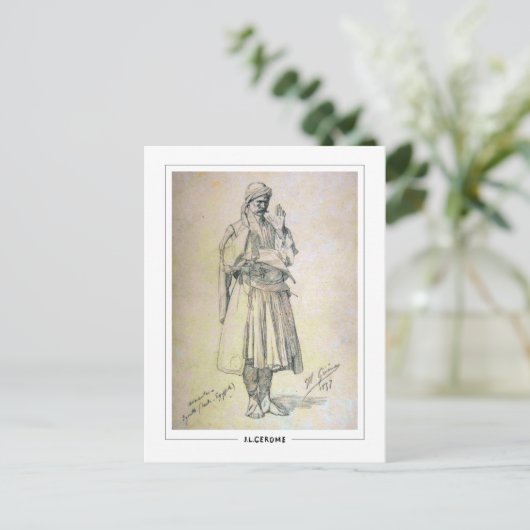 Jean-Léon Gérôme #240 - Fine Art Postcard Postkarte (Stehend Vorderseite)