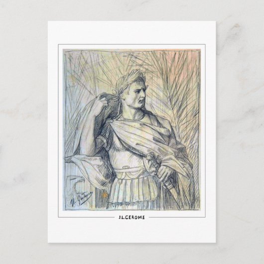 Jean-Léon Gérôme #252 - Fine Art Postcard Postkarte (Vorderseite)