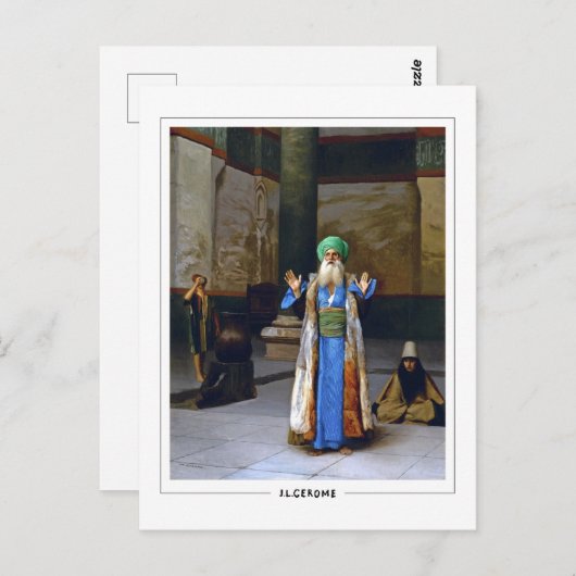 Jean-Léon Gérôme #26 - Fine Art Postcard Postkarte (Vorne/Hinten)