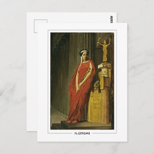 Jean-Léon Gérôme #272 - Fine Art Postcard Postkarte (Vorne/Hinten)