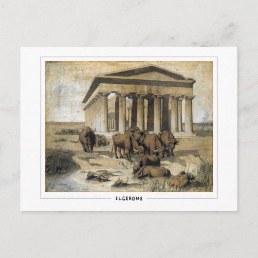 Jean-Léon Gérôme #276 - Fine Art Postcard Postkarte (Vorderseite)