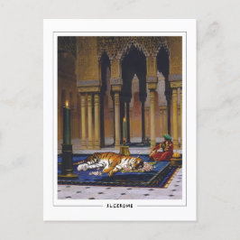Jean-Léon Gérôme #28 - Fine Art Postcard Postkarte