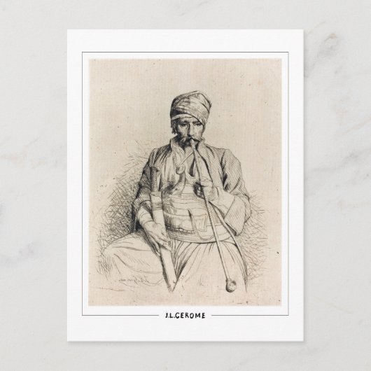 Jean-Léon Gérôme #345 - Fine Art Postcard Postkarte (Vorderseite)