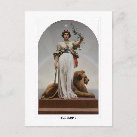 Jean-Léon Gérôme #347 - Fine Art Postcard Postkarte (Vorderseite)