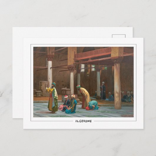 Jean-Léon Gérôme #350 - Fine Art Postcard Postkarte (Vorne/Hinten)