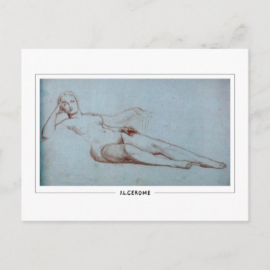 Jean-Léon Gérôme #38 - Fine Art Postcard Postkarte (Vorderseite)