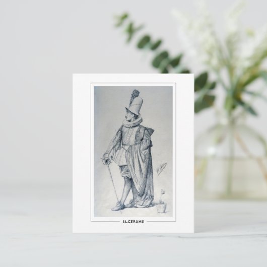 Jean-Léon Gérôme #41 - Fine Art Postcard Postkarte (Stehend Vorderseite)