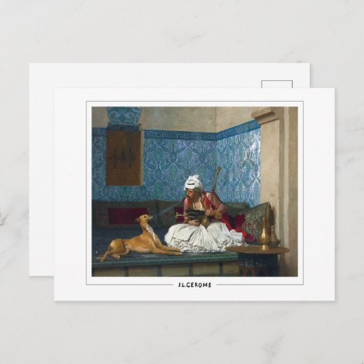 Jean-Léon Gérôme #50 - Fine Art Postcard Postkarte (Vorne/Hinten)
