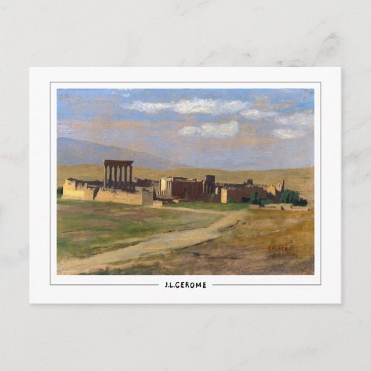 Jean-Léon Gérôme #6 - Fine Art Postcard Postkarte (Vorderseite)