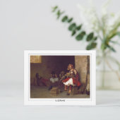 Jean-Léon Gérôme #76 - Fine Art Postcard Postkarte (Stehend Vorderseite)